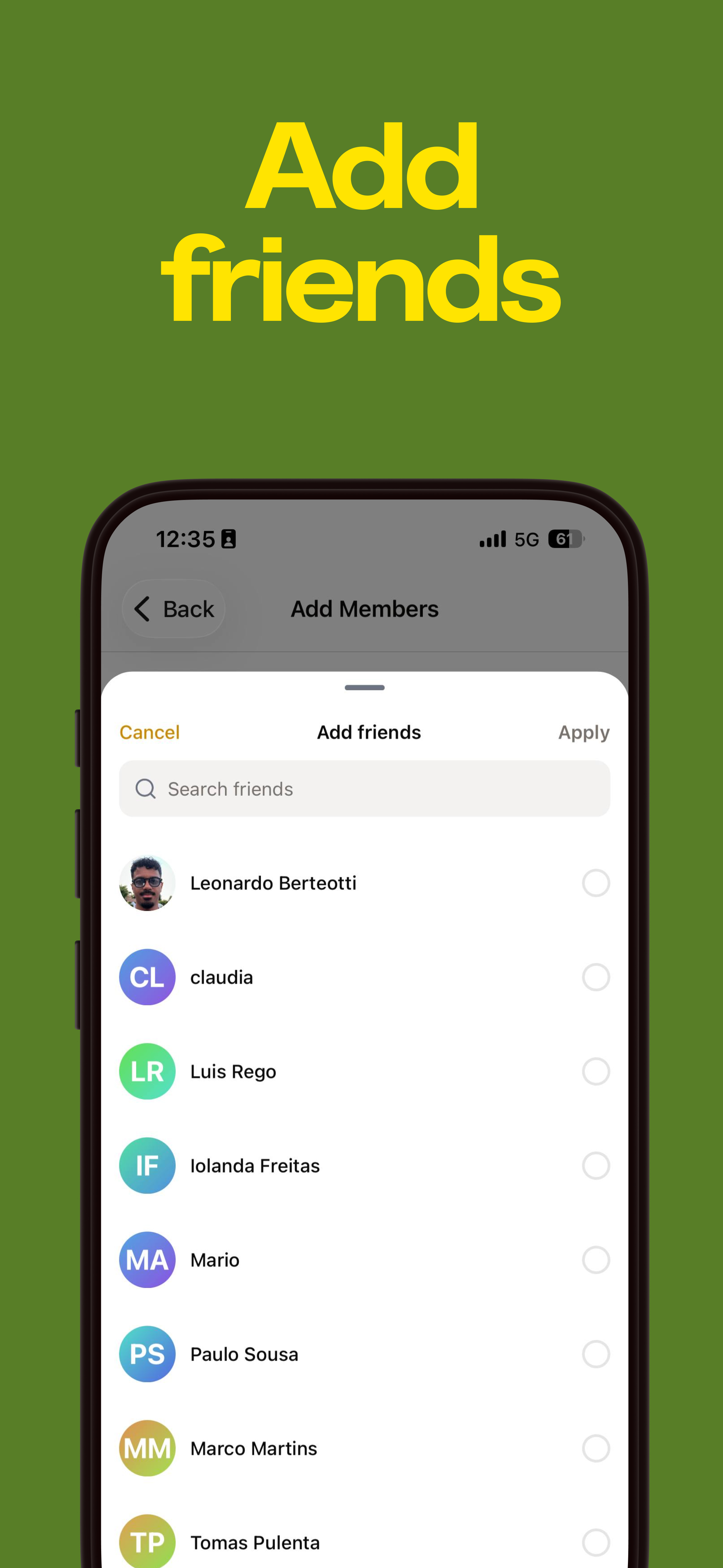 Feature screenshot 1: Home