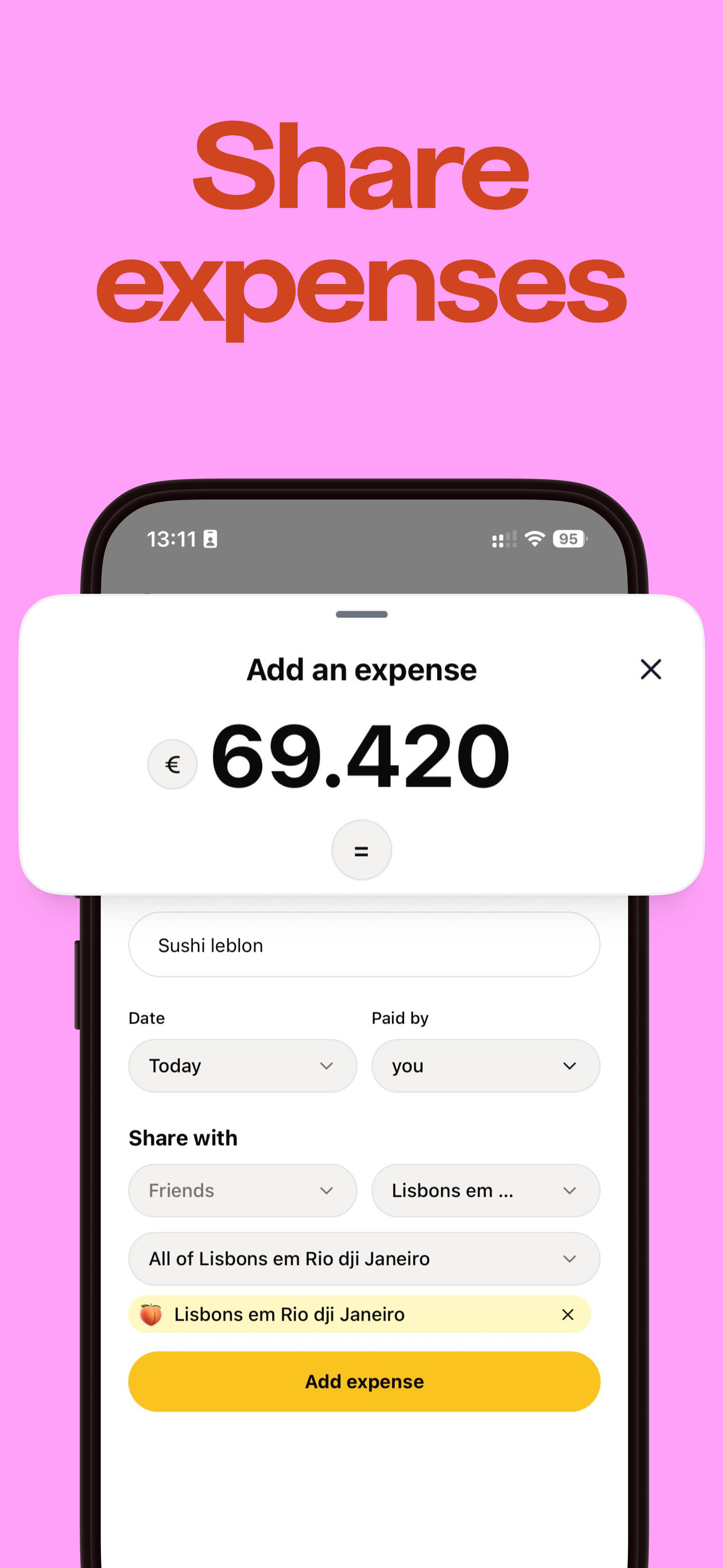 Feature screenshot 2: Groups