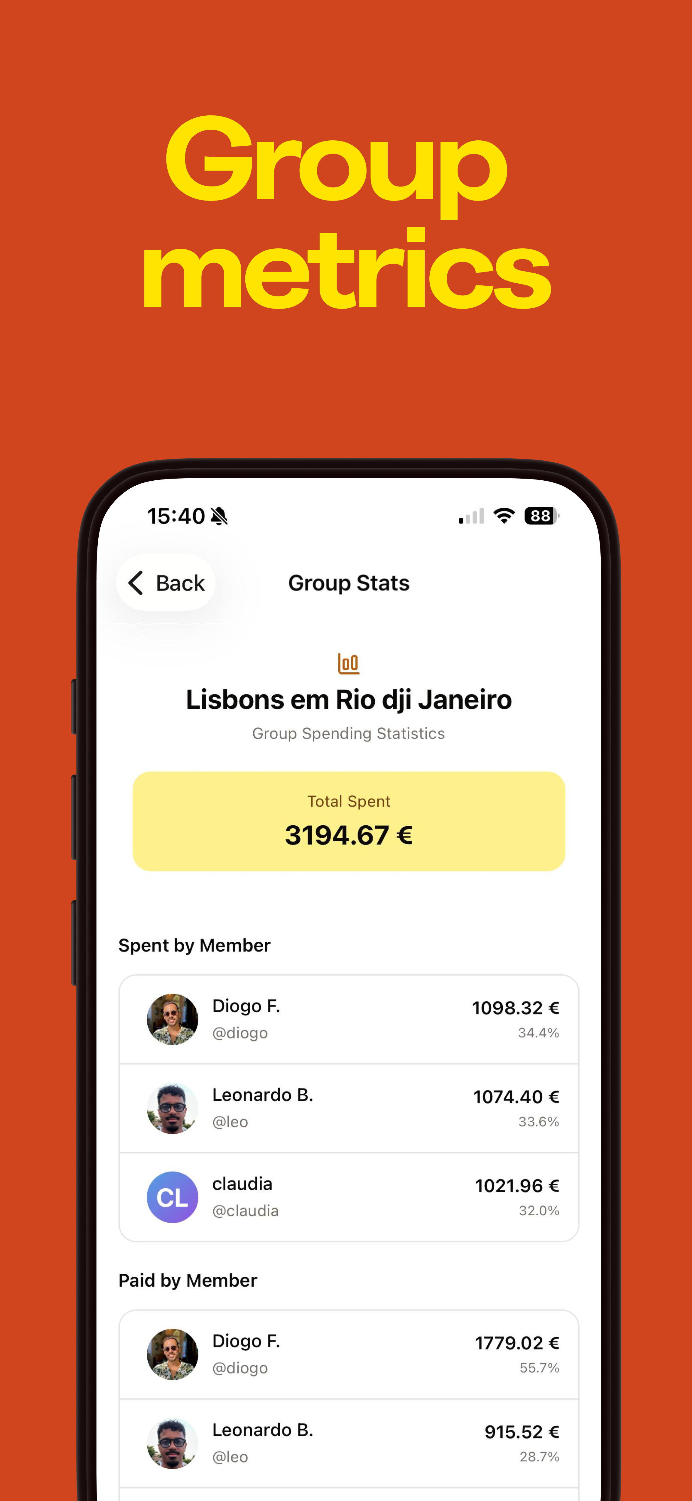Feature screenshot 5: Payments