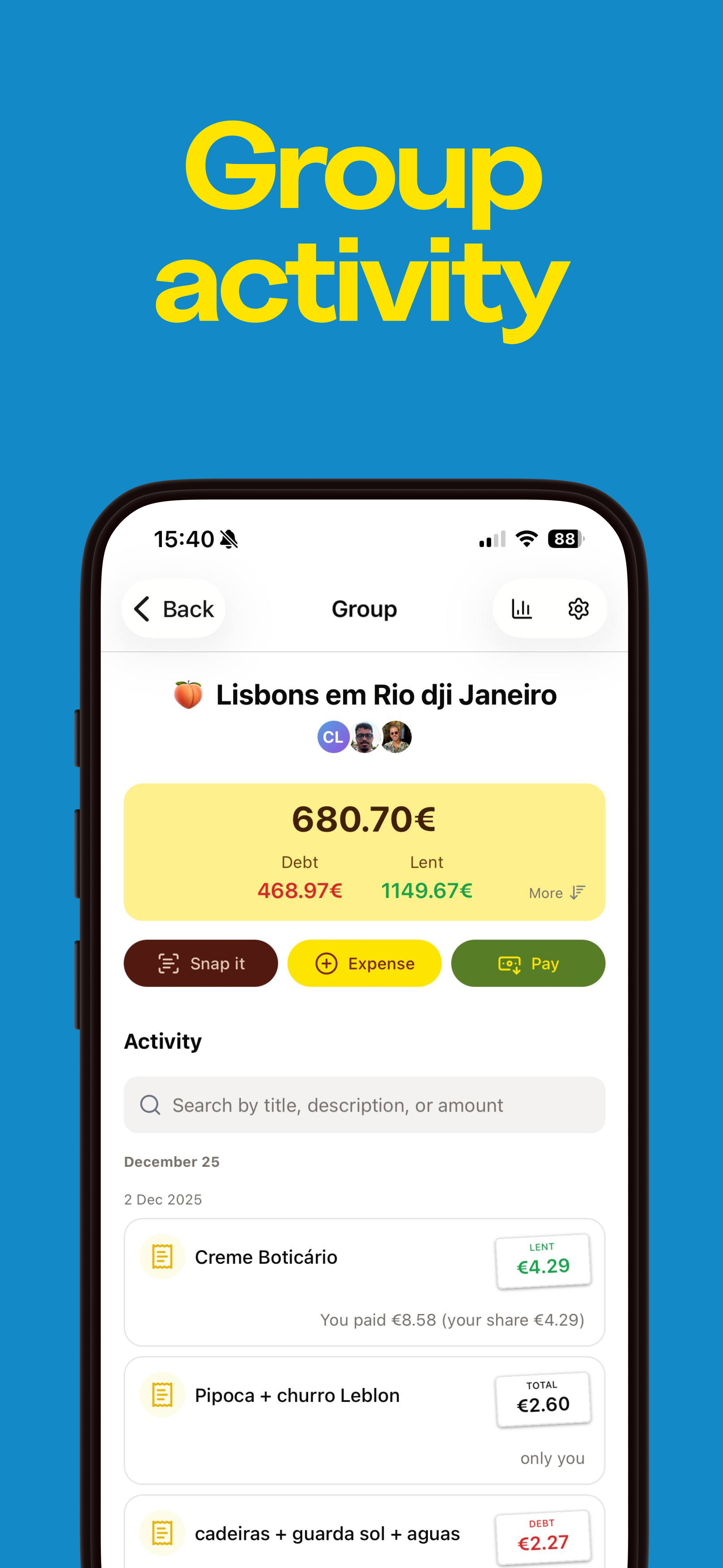 Feature screenshot 6: Friends